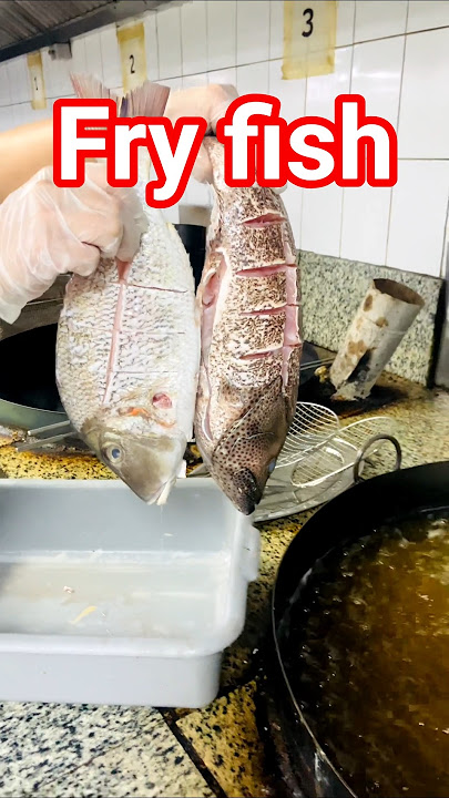 fry fish #friedfish #food #tkijeddah #fish #viralvideo #cooking #trending