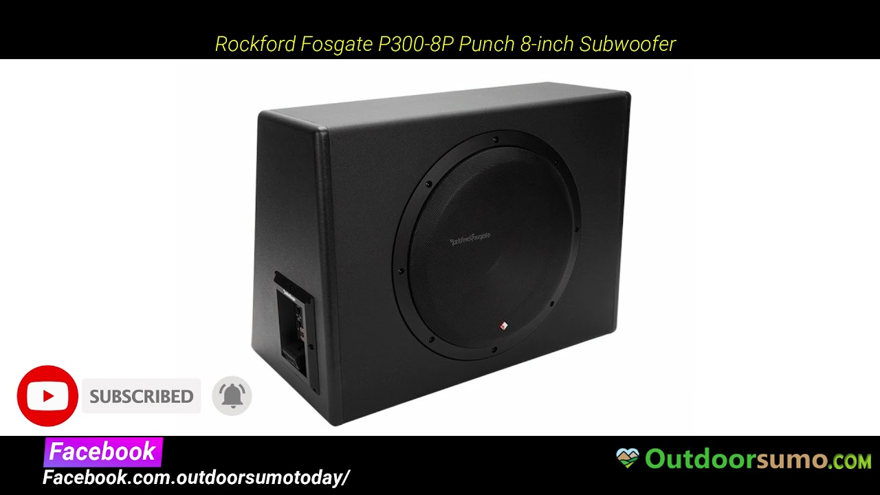 Rockford Fosgate P300 8P Punch 8 300 Watt Powered Ported Subwoofer System  Review Guide outdoorsumo