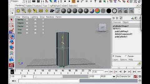 Maya 3D Modeling a Knife  Part 1