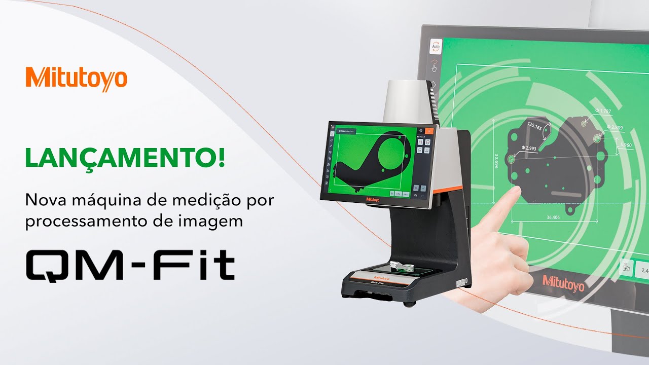 Sistema de Visão Inteligente QM-Fit | Máquina de Medição Compacta
