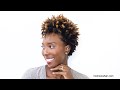 Tapered Twist-Out with MoKnowsHair Curl Collection