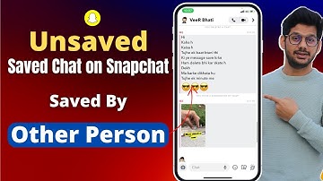 How to delete saved messages on snapchat that the other person saved