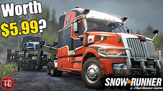 SnowRunner: Is The NEW Western Star DLC Pointless!? (Worth $5.99?)