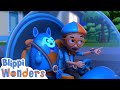 Nocturnal | Blippi Wonders | Nursery Rhymes &amp; Cartoons for Kids | Moonbug