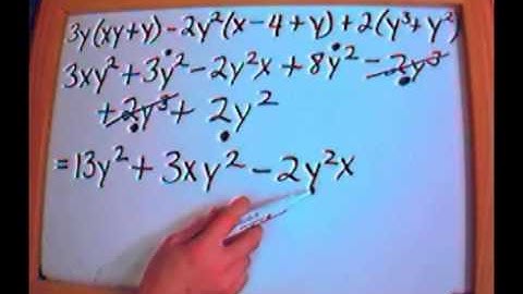 15. Adding and Subtracting Polynomials Part 3