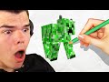 Can You GUESS This MINECRAFT DRAWING?! (Skribbl.io)