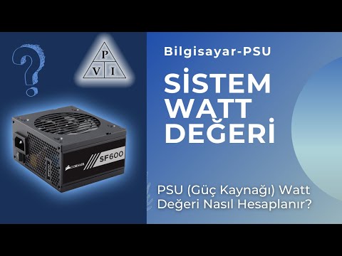 Video: 2060 için kaç watt lazım?