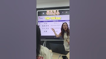 Học từ vựng tiếng Trung cùng cô Nhã