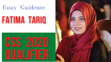 How to Prepare  essay for CSS | CSS Essay 2022 | Fatima Tariq  CSS 2021  | CSS 2022 Exam | CSS 2022