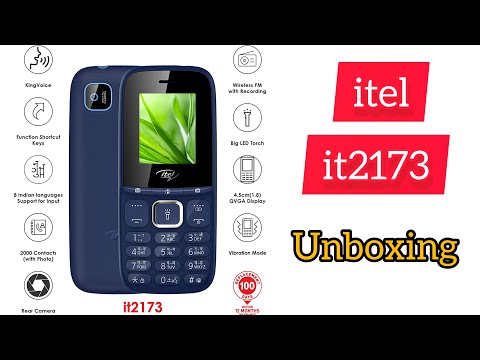 itel it2173 unboxing