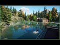 🦈Grey Seal habitat in beautiful Norwegian lake | Fjevær Zoo | Planet Zoo | speedbuild🌳