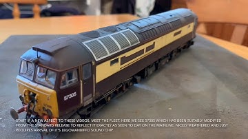 Badgers cross modern image OO gauge model railway layout. Running session and meet the fleet