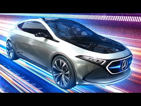 Mercedes EQA Concept A Sexy Electric Hatchback For The Real World Frankfurt 2017