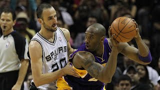 NBA’s Greatest Battles: Kobe Bryant (30pts) vs Manu Ginóbili (30pts) (2008 WCF Game 3)