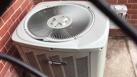 2007 Trane XB13 air conditioner