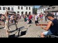 Imad Fares - wonderful dance, street Spanish guitar series video#1