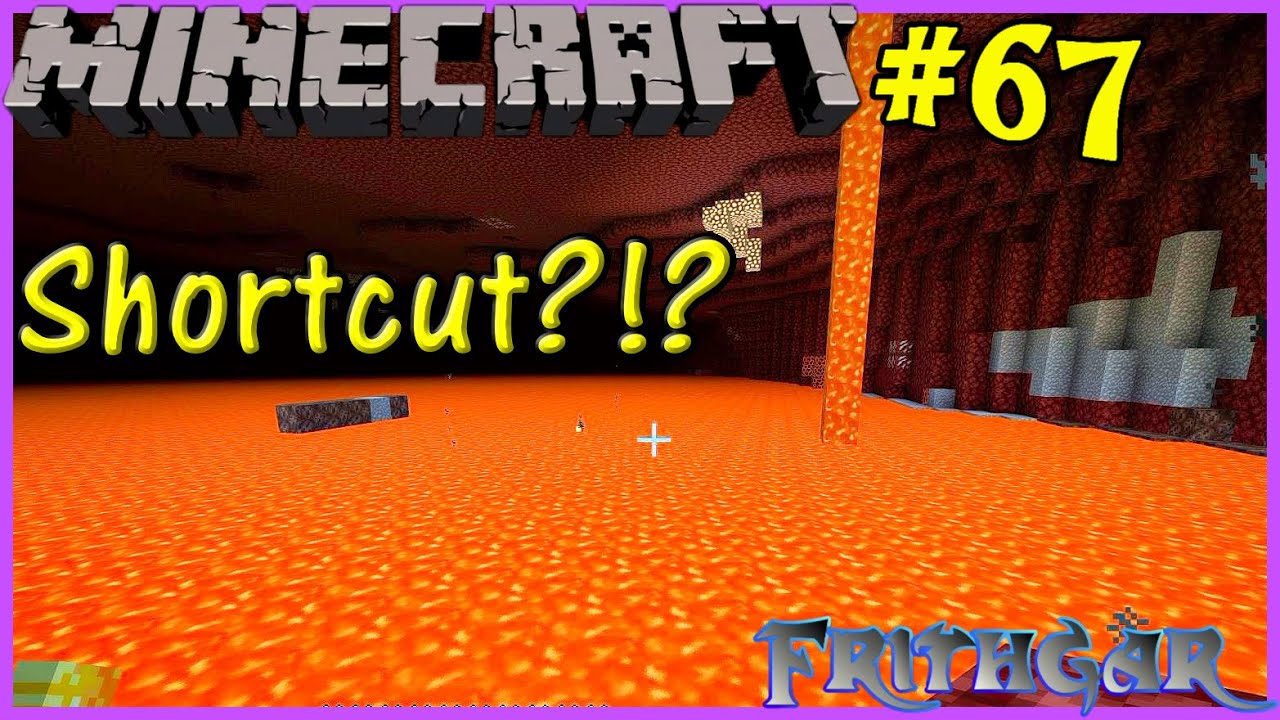 Let's Play Minecraft #67: Nether Shortcut! - YouTube