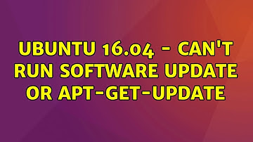 Ubuntu: Ubuntu 16.04 - Can
