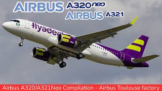 AIRBUS A320NEO & A321Neo Compilation, Airbus Toulouse Factory & Flight test (2026)