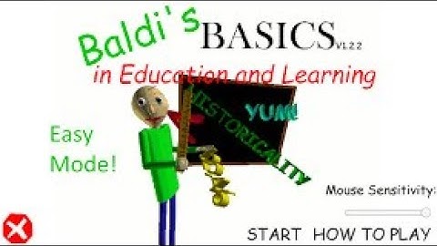 baldis basics easy mode
