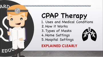 CPAP Basics - How It Works, Types of Masks, Hospital vs Home Settings | Clinical Medicine