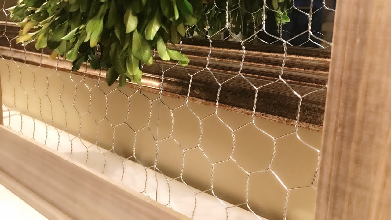 Chicken Wire Frame DIY