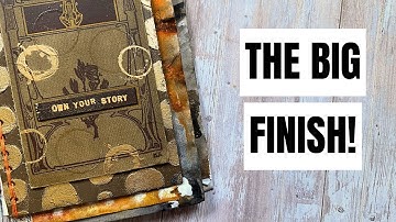 From Loose Papers to Finished Journal/Mixed Media Junk Journal Part 4