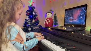 Soft Mozart Winter Recital 2020-2021: Eva (6) plays Lullaby of the Bear, E. Krylatov screenshot 3