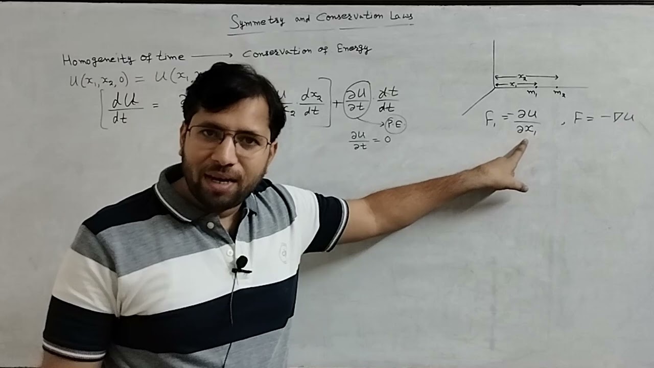 Lecture2 Conservation of Energy with Homogeneity of Time