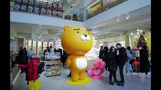 Shopping at Kakao Friends Store in Gangnam for a Subscriber