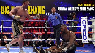 Deontay Wilder Vs Zhilei Zhang Knockouts Full Fight Highlights Best Punches