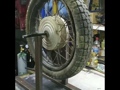 Переспицовка мотоколеса