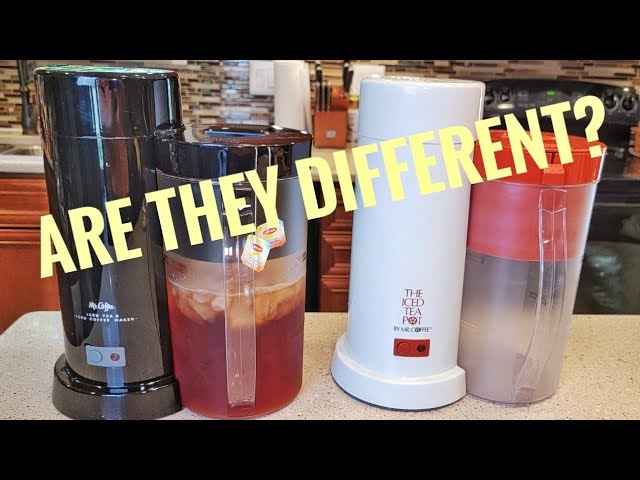 HOW TO MAKE ICE TEA with Mr. Coffee TM75 Iced Tea Maker Blue REVIEW Lipton  