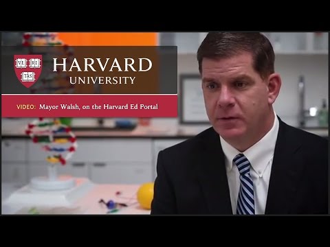 Boston Mayor Marty Walsh on hand to help launch Harvard Ed Portal