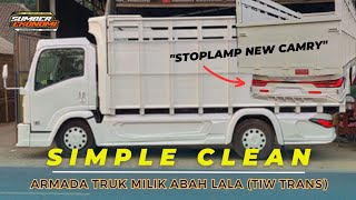 Referensi modifikasi truk konsep simple clean bokong semok new camry || by Abah Lala × TIW Trans