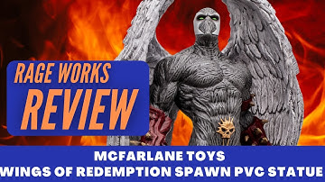 McFarlane Toys Wings Of Redemption Spawn PVC Statue Unboxing &  Review