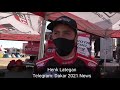 Henk Lategan about SS3 Dakar 2021