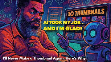 AI Just Killed Graphic Design ChatGPT Made Me A YouTube Thumbnail In 60 seconds!!