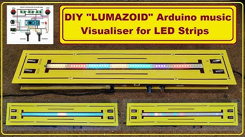 DIY LUMAZOID Arduino Music Visualiser || Utsource