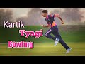 Kartik tyagi bowling action  ipl 2021  rajasthan royals  net bowling practice