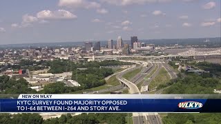 Survey finds little support by residents to widen section of I-64 in Louisville