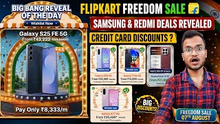 Flipkart Freedom Sale Samsung & Redmi Deals Revealed - Bank Offers & Credit Card Discounts