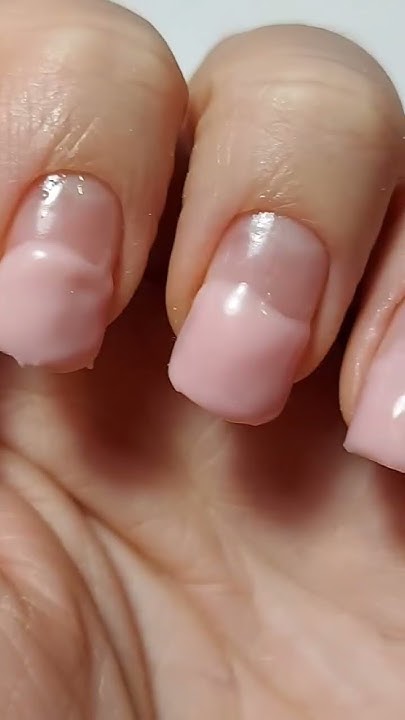 укрепление ногтей гелем #nails #гельлак #маникюр #подольск # ...
