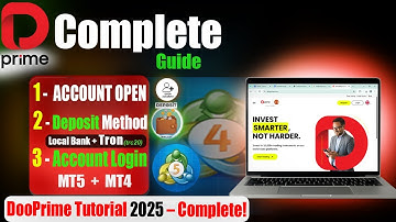 DooPrime Complete Tutorial 2025 | Account Opening, Deposit, MT4/MT5 Login Full Guide