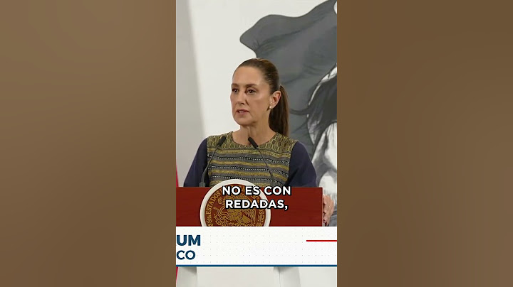 Presidenta de México busca concientizar acerca de la migración en EEUU | Noticias EstrellaTV