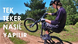 Bi̇si̇klette Tek Teker Nasil Yapilir - How To Wheelie ?