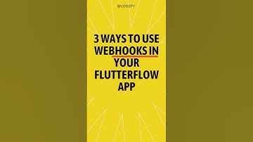 3 Ways to Use Webhooks in Your FlutterFlow App | FlutterFlow Tips 🚀🔥