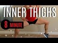 8 Minute BEST INNER THIGHS Workout (FAST!)