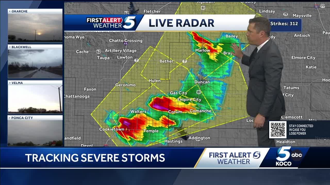 Severe weather update 7:22 p.m. April 1 2025 - YouTube