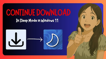 How To CONTINUE Your Downloading When Windows 11 Is In Sleep Mode   GUIDE